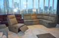 Диван Амарони угловой с реклайнерами в Москве