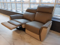 Диван Венто двойной (Реклайнеры, Натуральная Кожа, Алькантара) для загородного дома