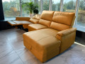 Диван Велуто (Шезлонг, Натуральная Кожа) купить в Москве